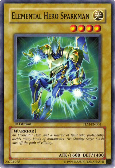 Elemental Hero Sparkman [TLM-EN004] Common | Game Master's Emporium (The New GME)