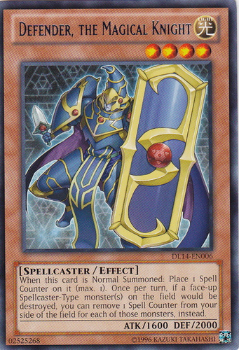 Defender, the Magical Knight (Blue) [DL14-EN006] Rare | Game Master's Emporium (The New GME)