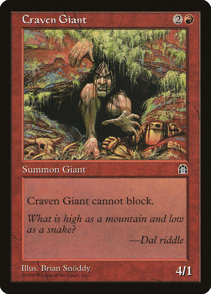 Craven Giant [Stronghold] | Game Master's Emporium (The New GME)