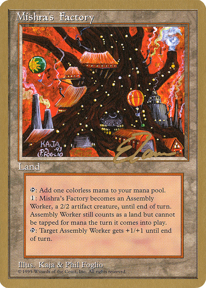 Mishra's Factory (Eric Tam) [Pro Tour Collector Set] | Game Master's Emporium (The New GME)