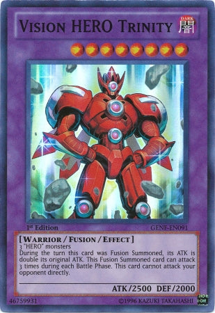 Vision Hero Trinity [GENF-EN091] Super Rare | Game Master's Emporium (The New GME)