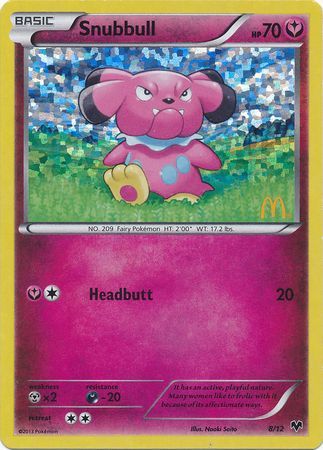 Snubbull (8/12) [McDonald's Promos: 2014 Collection] | Game Master's Emporium (The New GME)