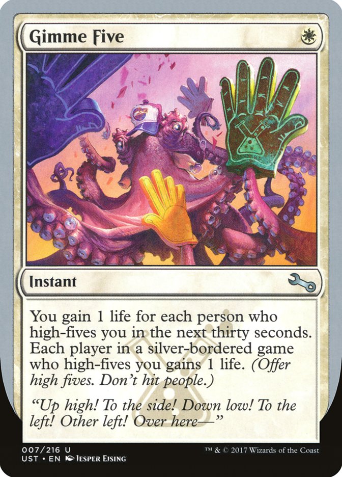 Gimme Five [Unstable] | Game Master's Emporium (The New GME)