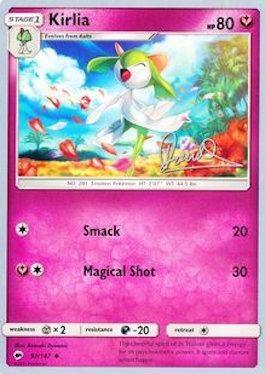 Kirlia (92/147) (Infinite Force - Diego Cassiraga) [World Championships 2017] | Game Master's Emporium (The New GME)