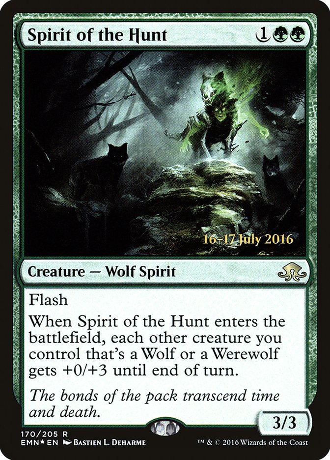 Spirit of the Hunt [Eldritch Moon Prerelease Promos] | Game Master's Emporium (The New GME)