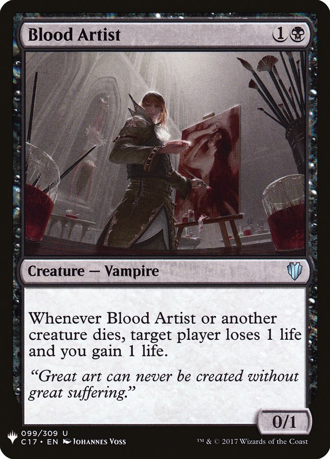 Blood Artist [Mystery Booster] | Game Master's Emporium (The New GME)