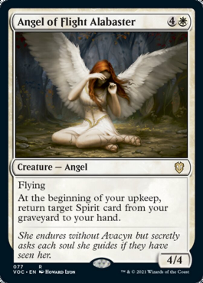 Angel of Flight Alabaster [Innistrad: Crimson Vow Commander] | Game Master's Emporium (The New GME)