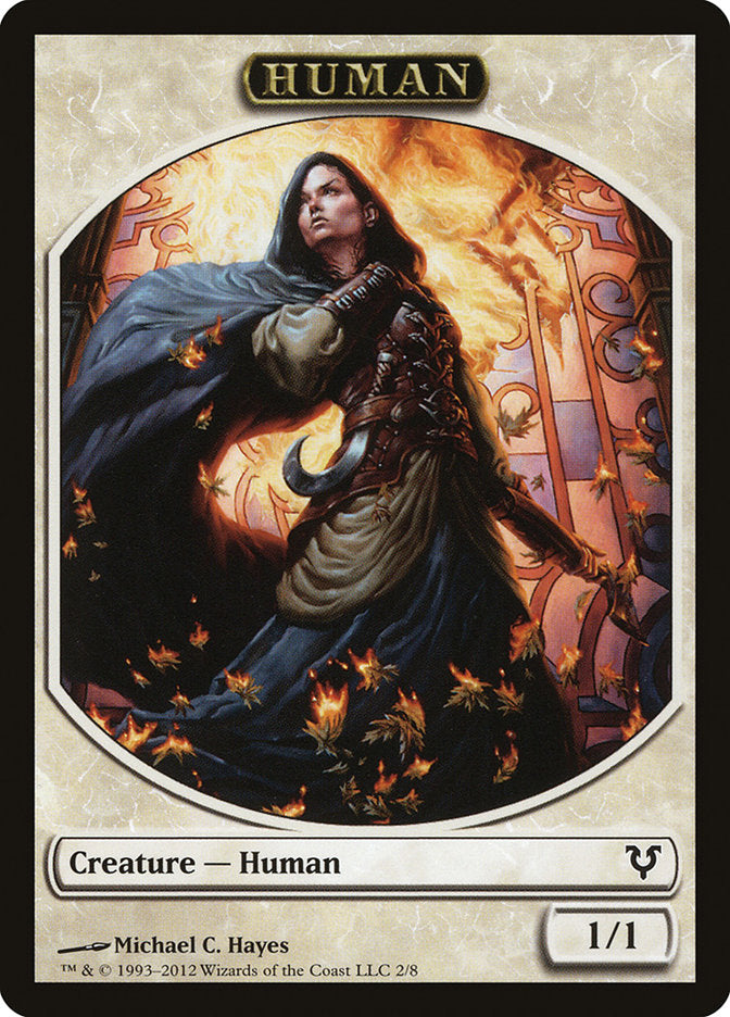 Human Token (2/8) [Avacyn Restored Tokens] | Game Master's Emporium (The New GME)