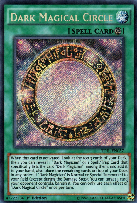 Dark Magical Circle [TDIL-EN057] Secret Rare | Game Master's Emporium (The New GME)