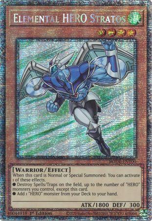 Elemental HERO Stratos [BODE-EN100] Starlight Rare | Game Master's Emporium (The New GME)