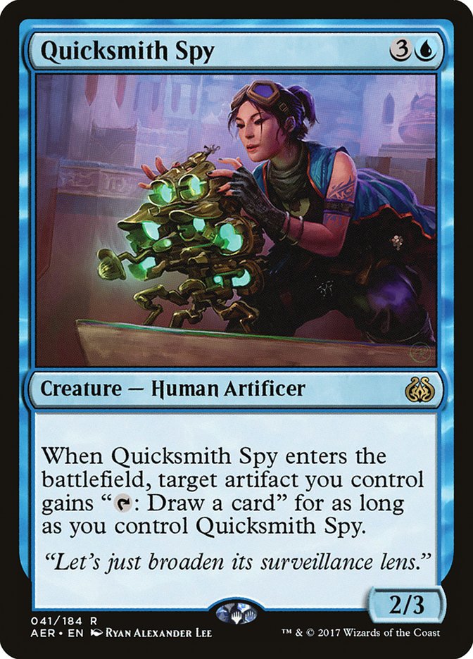 Quicksmith Spy [Aether Revolt] | Game Master's Emporium (The New GME)