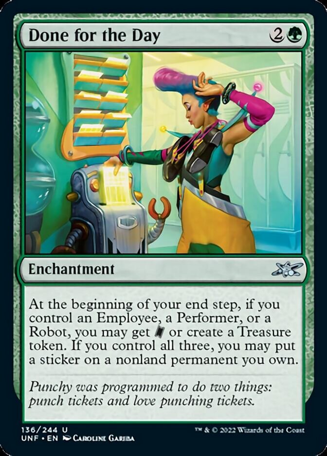 Done for the Day [Unfinity] | Game Master's Emporium (The New GME)