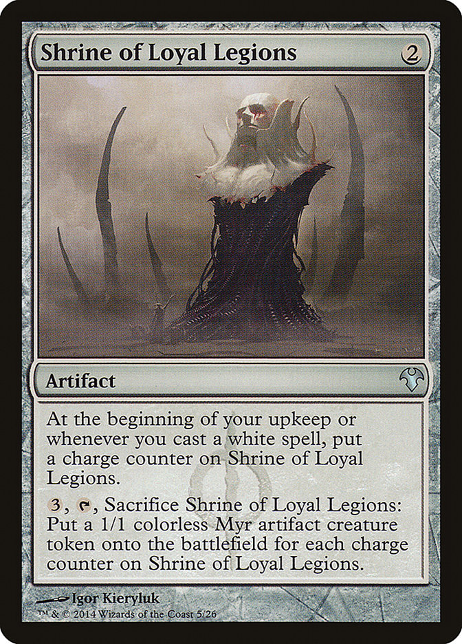 Shrine of Loyal Legions [Modern Event Deck 2014] | Game Master's Emporium (The New GME)