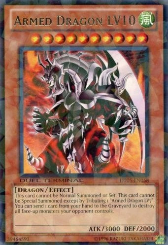 Armed Dragon LV10 [DT05-EN058] Rare | Game Master's Emporium (The New GME)