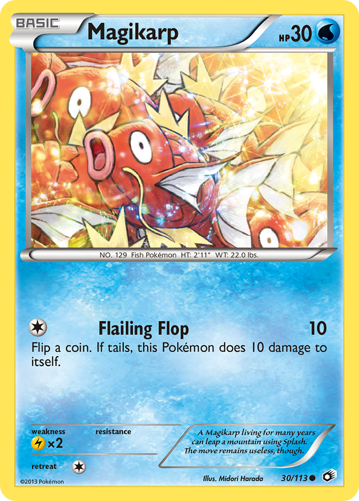 Magikarp (30/113) [Black & White: Legendary Treasures] | Game Master's Emporium (The New GME)