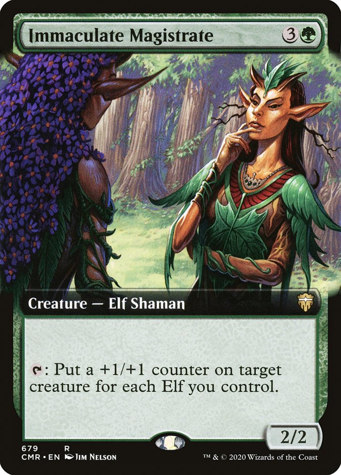 Immaculate Magistrate (Extended Art) [Commander Legends] | Game Master's Emporium (The New GME)