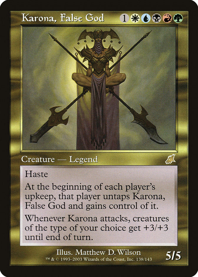 Karona, False God [Scourge] | Game Master's Emporium (The New GME)