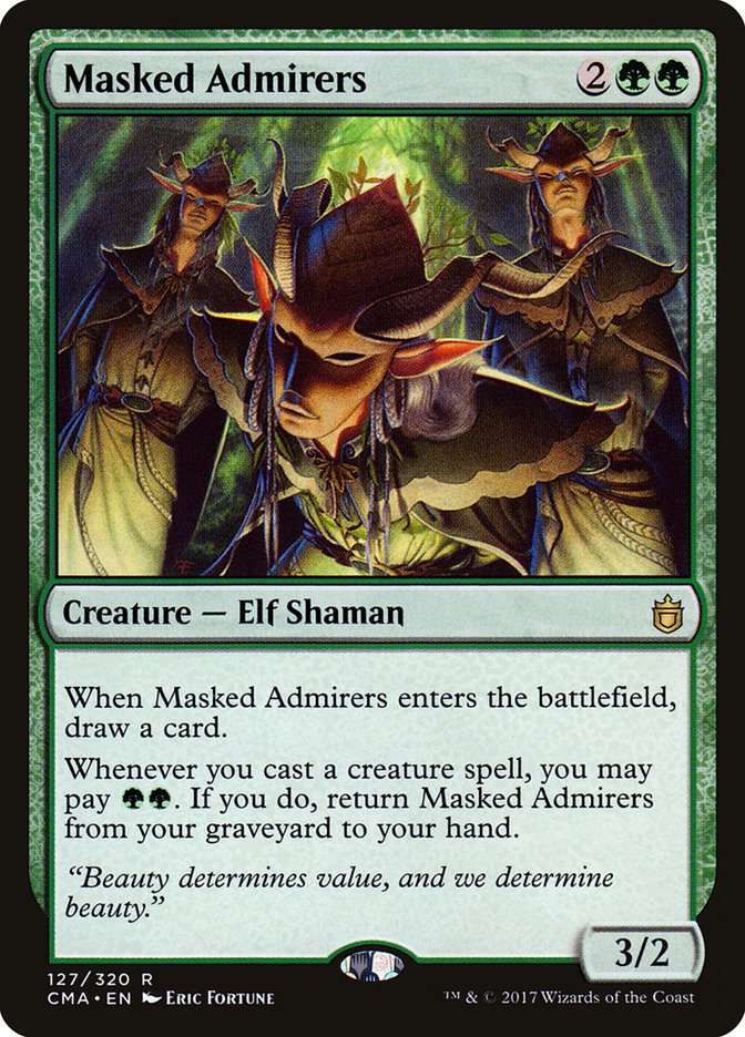 Masked Admirers [Commander Anthology] | Game Master's Emporium (The New GME)