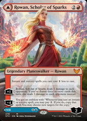 Rowan, Scholar of Sparks // Will, Scholar of Frost (Borderless) [Strixhaven: School of Mages] | Game Master's Emporium (The New GME)