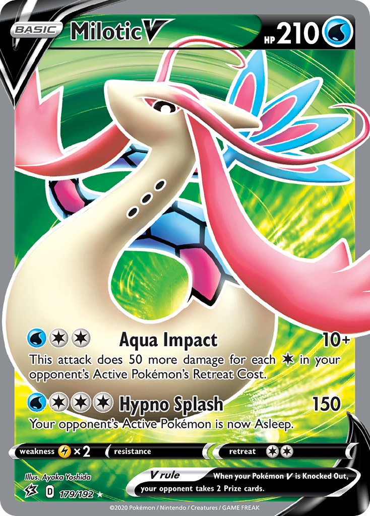 Milotic V (179/192) [Sword & Shield: Rebel Clash] | Game Master's Emporium (The New GME)