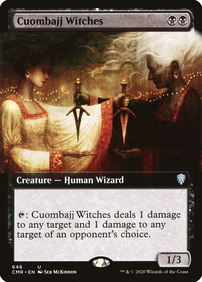 Cuombajj Witches (Extended Art) [Commander Legends] | Game Master's Emporium (The New GME)