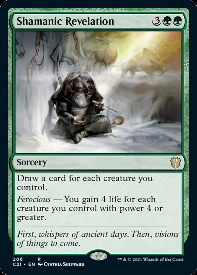 Shamanic Revelation [Commander 2021] | Game Master's Emporium (The New GME)