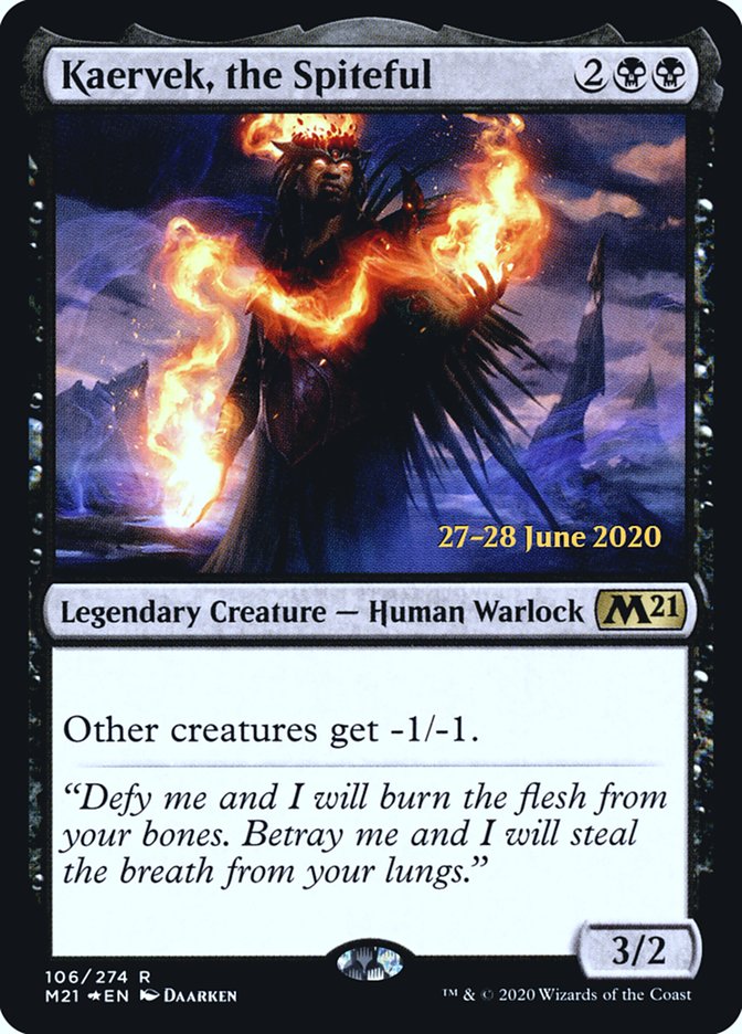 Kaervek, the Spiteful [Core Set 2021 Prerelease Promos] | Game Master's Emporium (The New GME)