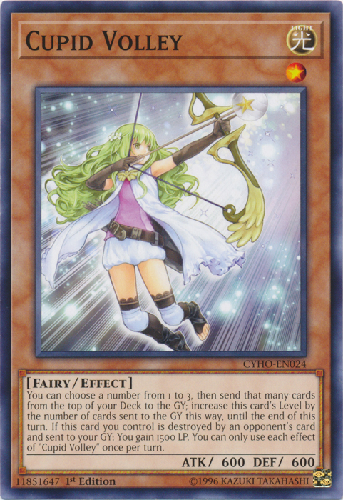 Cupid Volley [CYHO-EN024] Common | Game Master's Emporium (The New GME)
