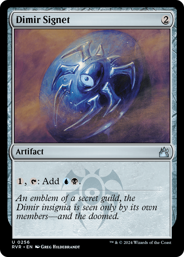 Dimir Signet [Ravnica Remastered] | Game Master's Emporium (The New GME)