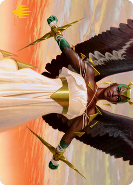Glorious Enforcer Art Card (Gold-Stamped Signature) [Modern Horizons 2 Art Series] | Game Master's Emporium (The New GME)