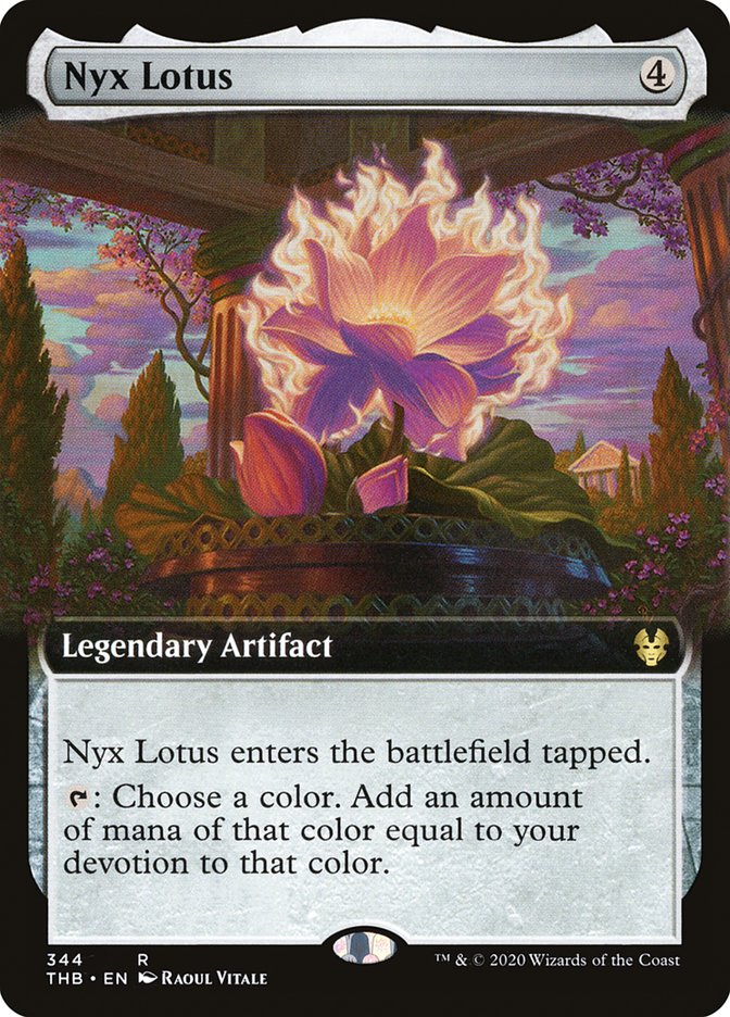 Nyx Lotus (Extended Art) [Theros Beyond Death] | Game Master's Emporium (The New GME)