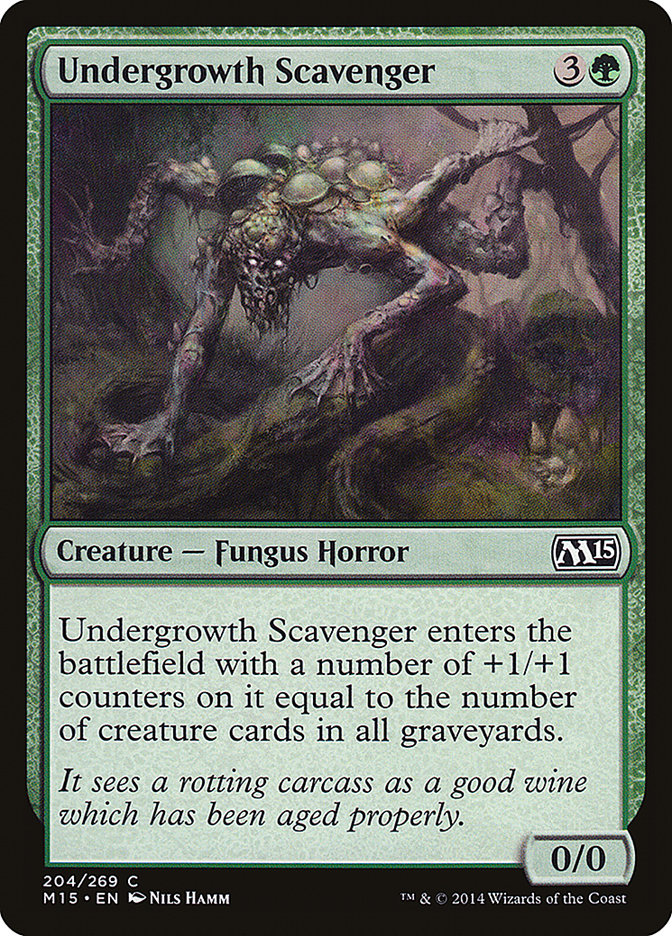 Undergrowth Scavenger [Magic 2015] | Game Master's Emporium (The New GME)