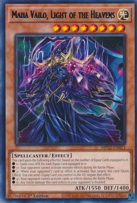 Maha Vailo, Light of the Heavens [MP22-EN013] Rare | Game Master's Emporium (The New GME)