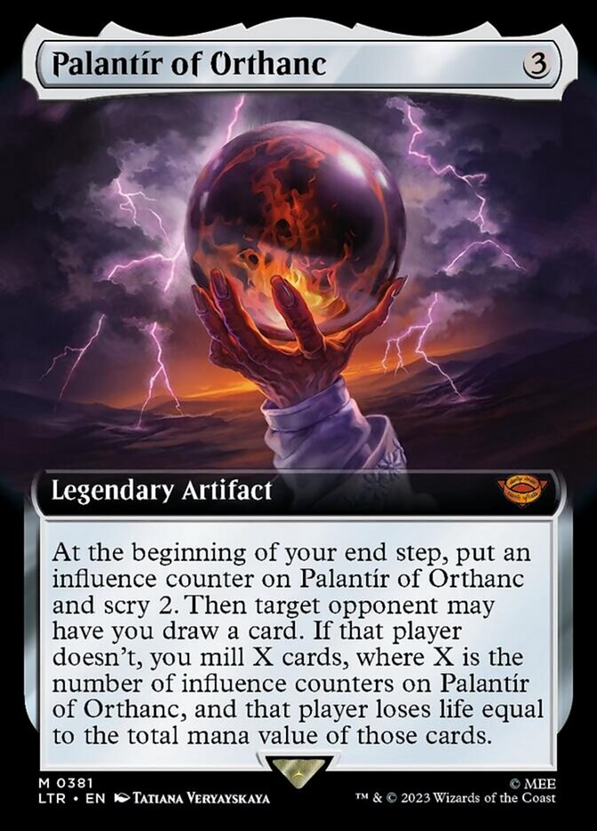 Palantir of Orthanc (Extended Art) [The Lord of the Rings: Tales of Middle-Earth] | Game Master's Emporium (The New GME)