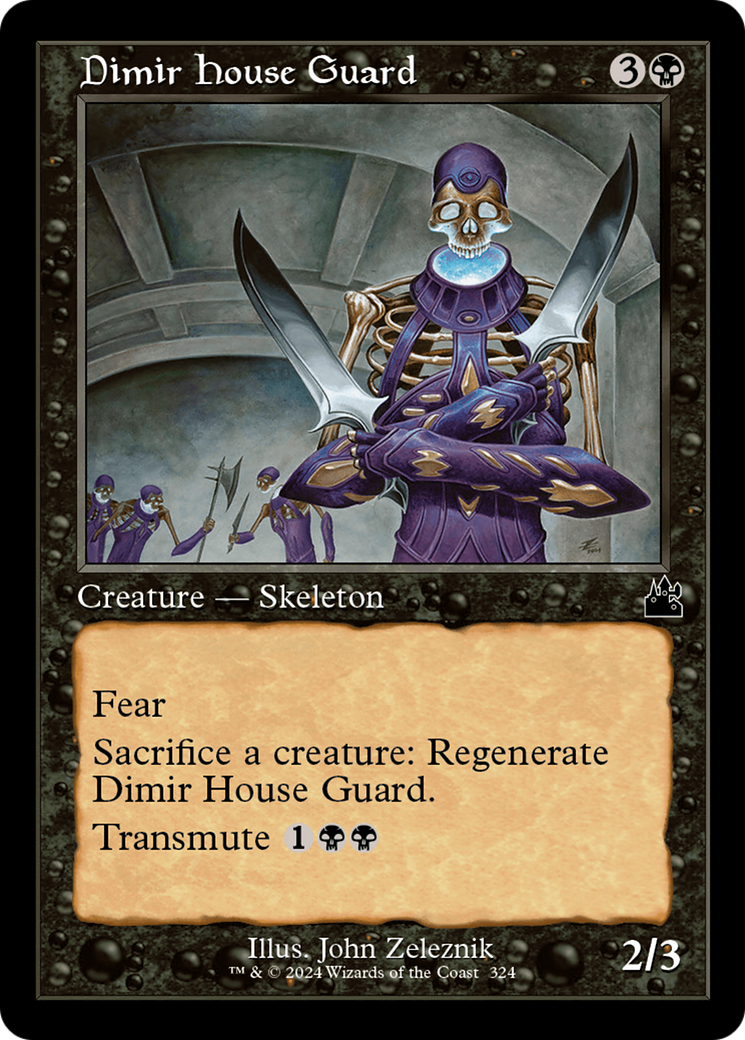 Dimir House Guard (Retro Frame) [Ravnica Remastered] | Game Master's Emporium (The New GME)