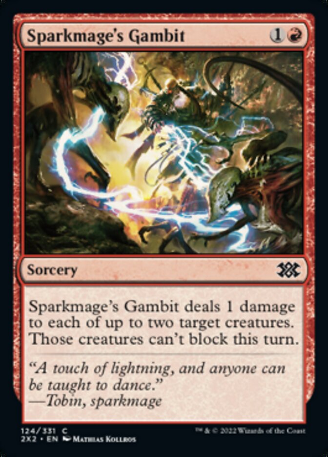 Sparkmage's Gambit [Double Masters 2022] | Game Master's Emporium (The New GME)