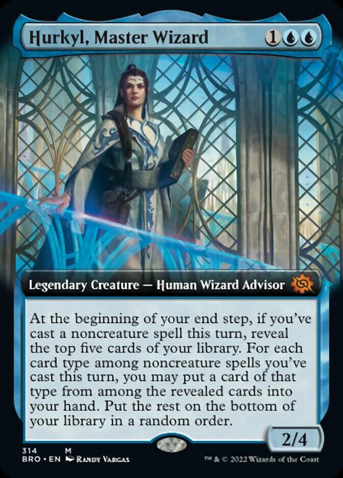 Hurkyl, Master Wizard (Extended Art) [The Brothers' War] | Game Master's Emporium (The New GME)