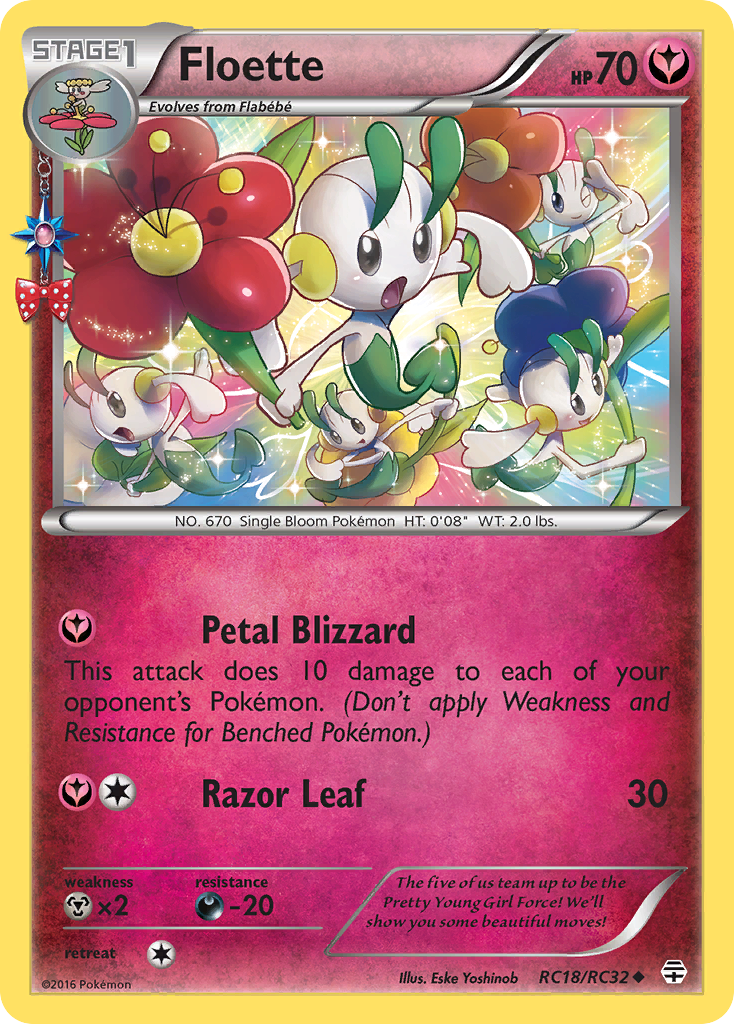 Floette (RC18/RC32) [XY: Generations] | Game Master's Emporium (The New GME)