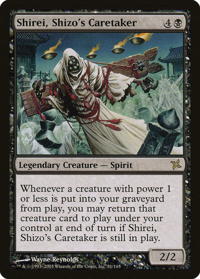 Shirei, Shizo's Caretaker [Betrayers of Kamigawa] | Game Master's Emporium (The New GME)