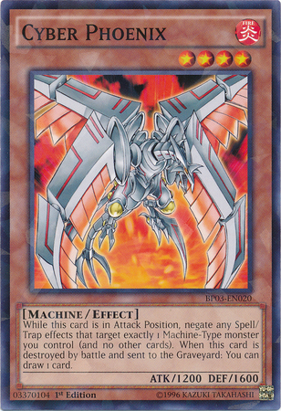 Cyber Phoenix [BP03-EN020] Shatterfoil Rare | Game Master's Emporium (The New GME)