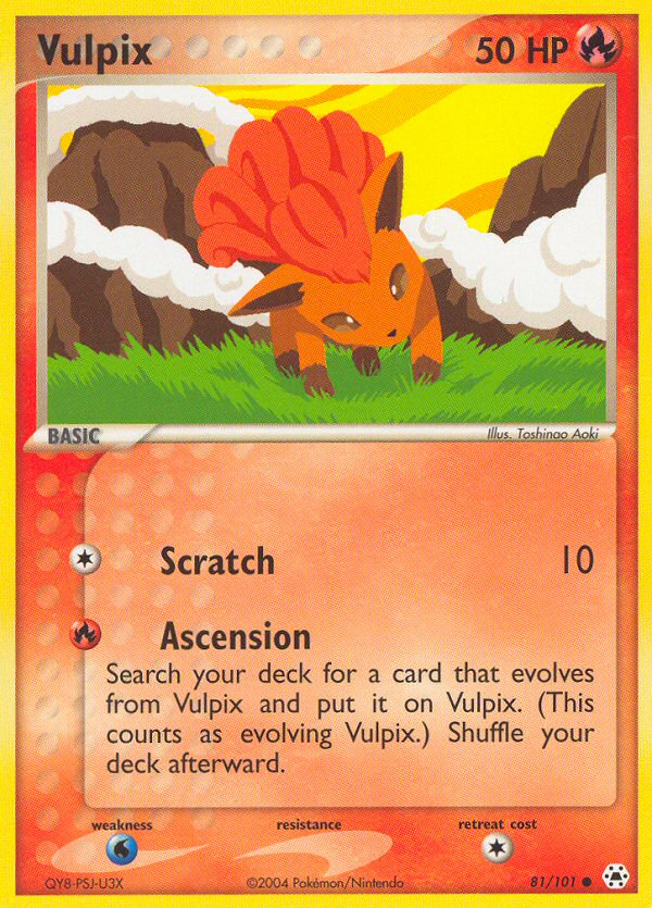 Vulpix (81/101) [EX: Hidden Legends] | Game Master's Emporium (The New GME)