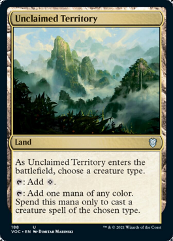 Unclaimed Territory [Innistrad: Crimson Vow Commander] | Game Master's Emporium (The New GME)