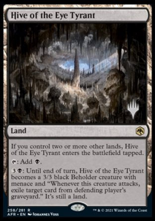 Hive of the Eye Tyrant (Promo Pack) [Dungeons & Dragons: Adventures in the Forgotten Realms Promos] | Game Master's Emporium (The New GME)