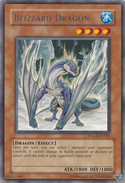 Blizzard Dragon [DLG1-EN101] Rare | Game Master's Emporium (The New GME)