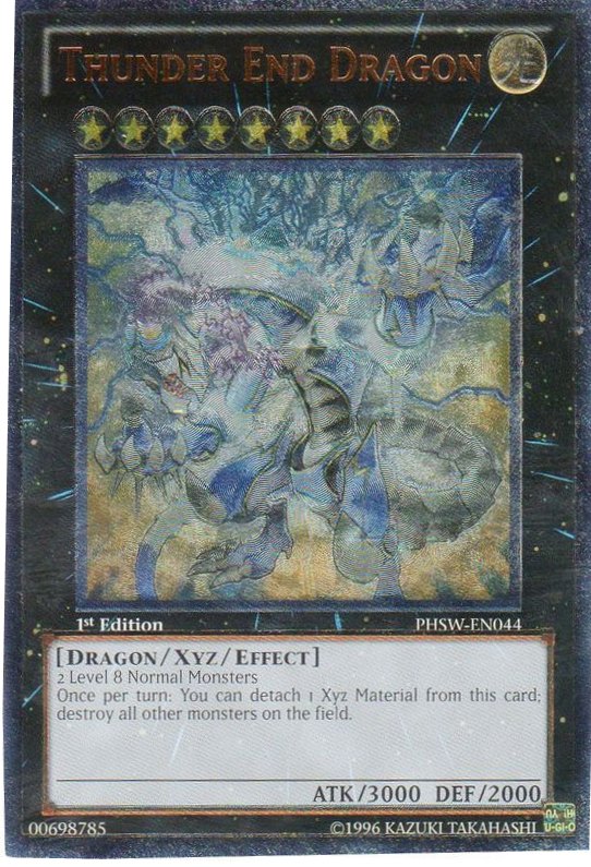 Thunder End Dragon [PHSW-EN044] Ultimate Rare | Game Master's Emporium (The New GME)