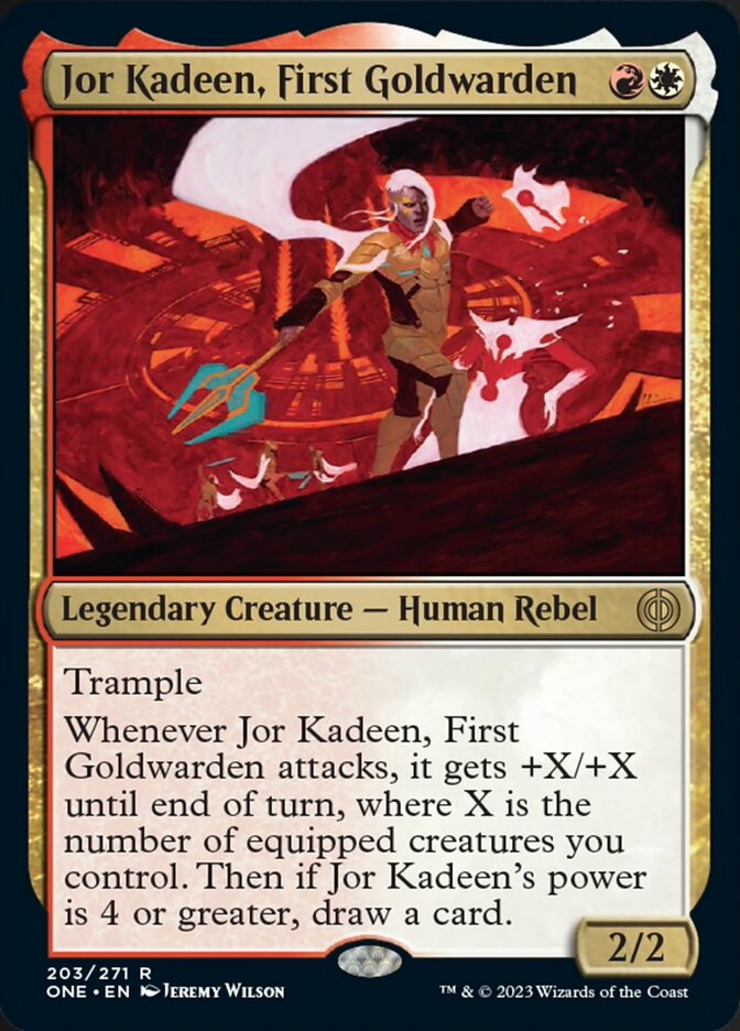 Jor Kadeen, First Goldwarden [Phyrexia: All Will Be One] | Game Master's Emporium (The New GME)