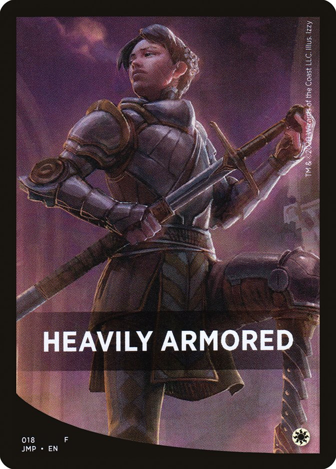 Heavily Armored Theme Card [Jumpstart Front Cards] | Game Master's Emporium (The New GME)