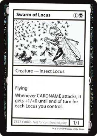 Swarm of Locus (2021 Edition) [Mystery Booster Playtest Cards] | Game Master's Emporium (The New GME)
