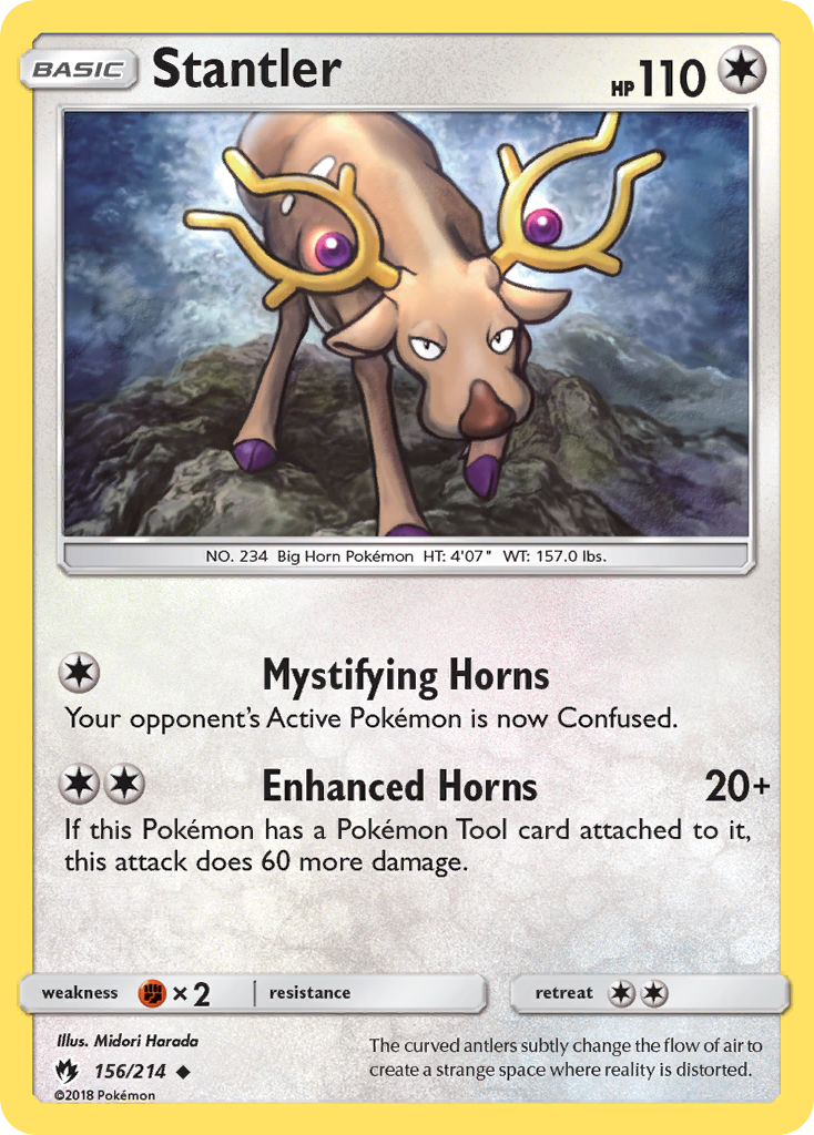 Stantler (156/214) [Sun & Moon: Lost Thunder] | Game Master's Emporium (The New GME)