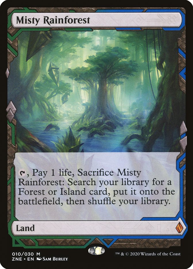 Misty Rainforest (Expeditions) [Zendikar Rising Expeditions] | Game Master's Emporium (The New GME)